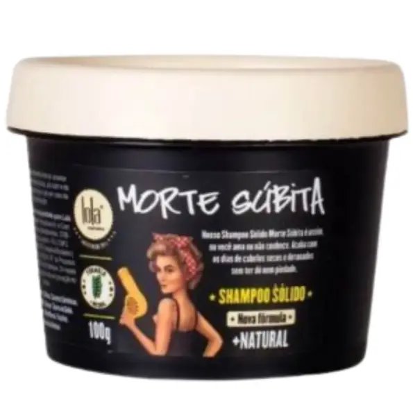 Lola Cosmetics Morte Súbita Champú Sólido 100g